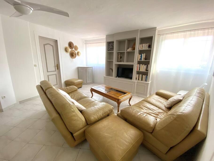 A Louer Haut De Villa 4 Pieces A Sainte-Maxime Golfe De St-Tropez Dış mekan fotoğraf